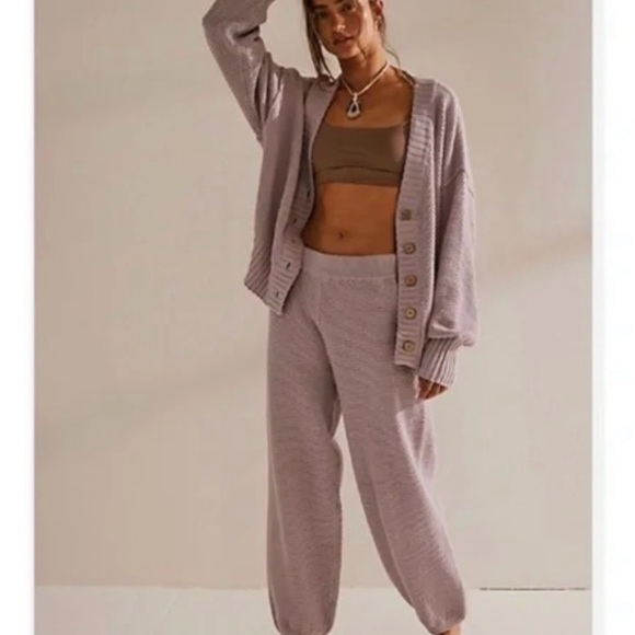 Free People Other - Free People Hailee Cardi Set